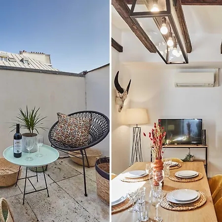 Charming Center Of With Terrace Lejlighed *