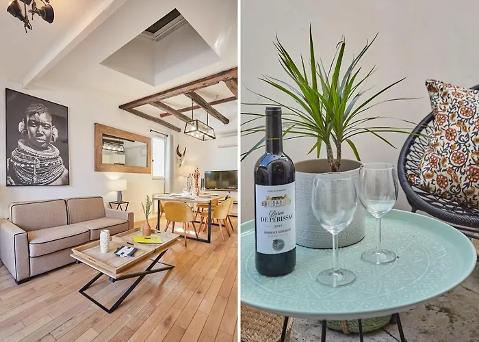 Charming Center Of With Terrace Apartment *